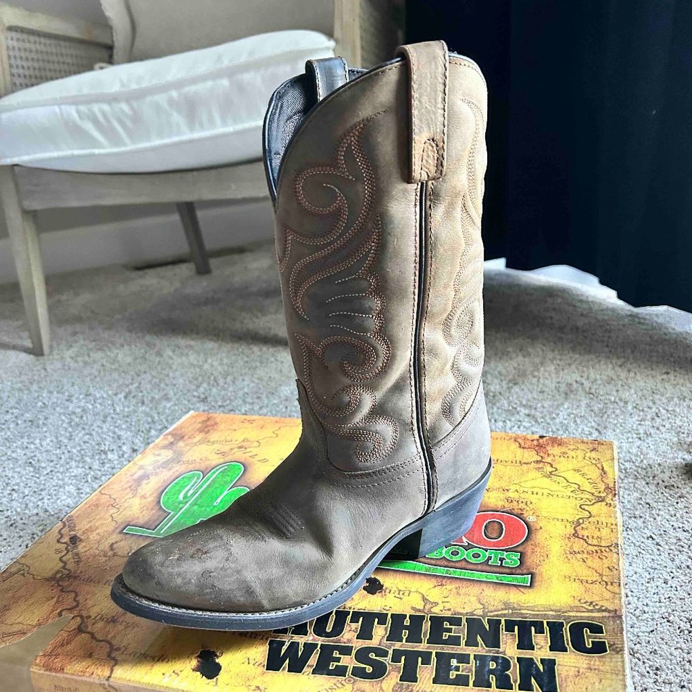 Laredo Bridget Round Toe Womens Cowboy Boots 51084